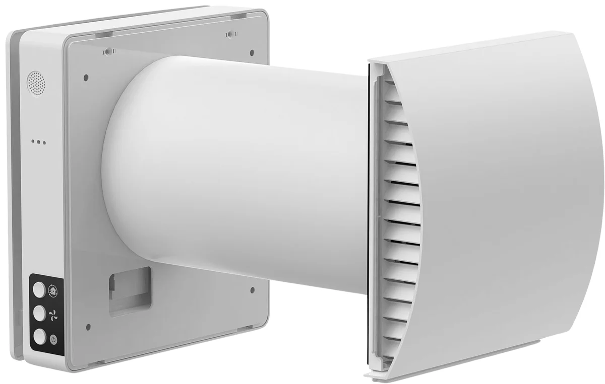 AirPro V2 decentral ventilation med keramisk kerne