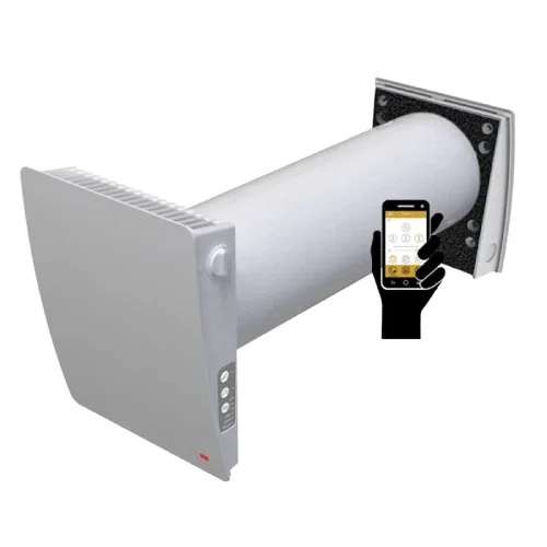 Duka One S6 Plus Wi-Fi decentral ventilation med app-styring