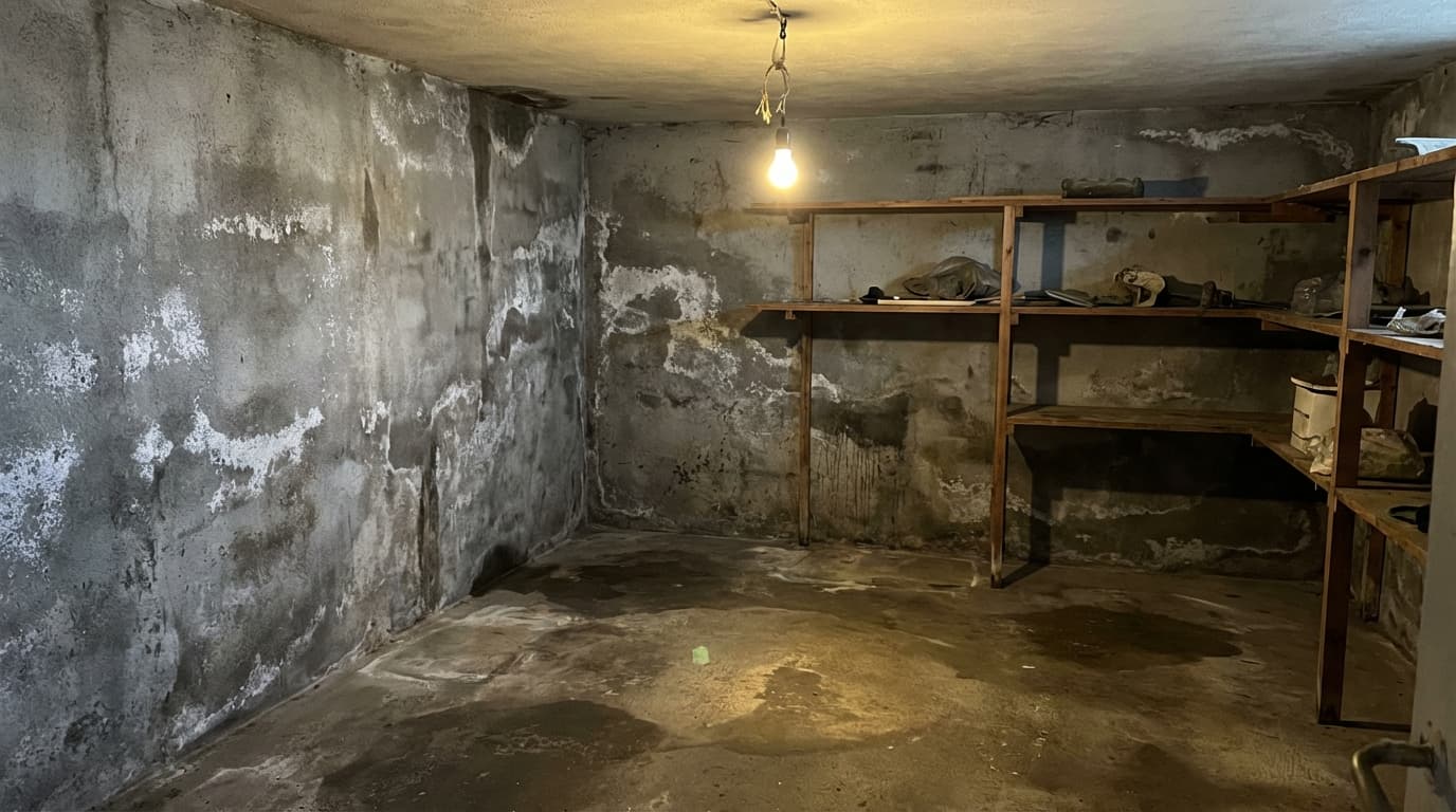 Fugt i kælder